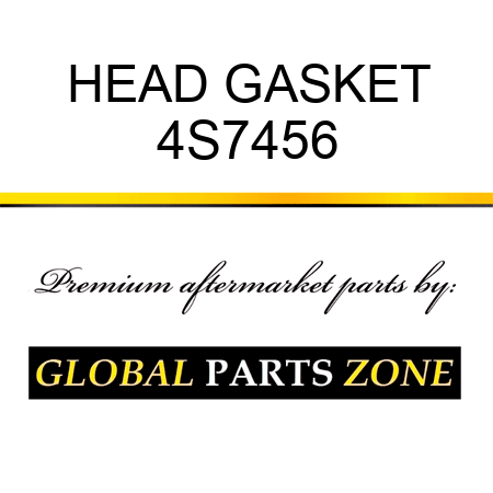 HEAD GASKET 4S7456