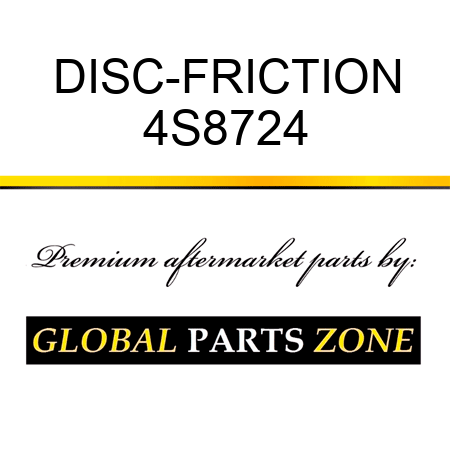 DISC-FRICTION 4S8724