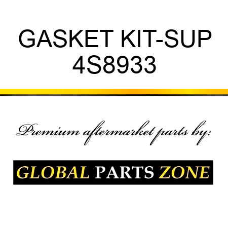 GASKET KIT-SUP 4S8933