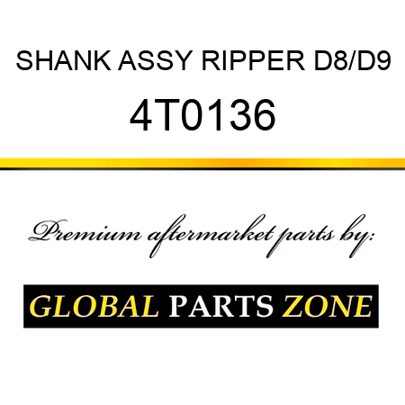 SHANK ASSY RIPPER D8/D9 4T0136