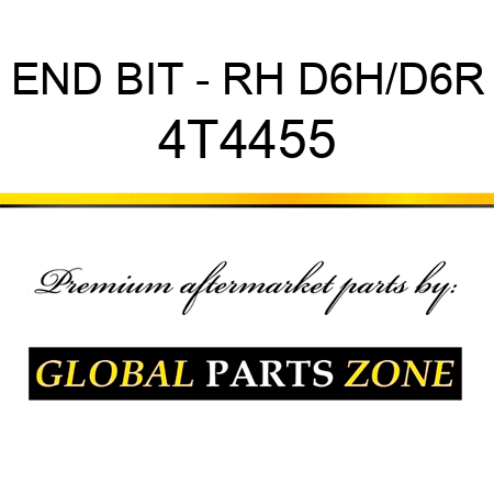 END BIT - RH D6H/D6R 4T4455