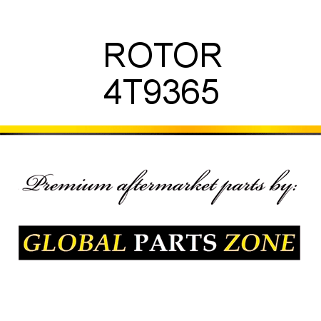 ROTOR 4T9365