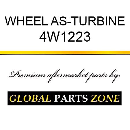 WHEEL AS-TURBINE 4W1223