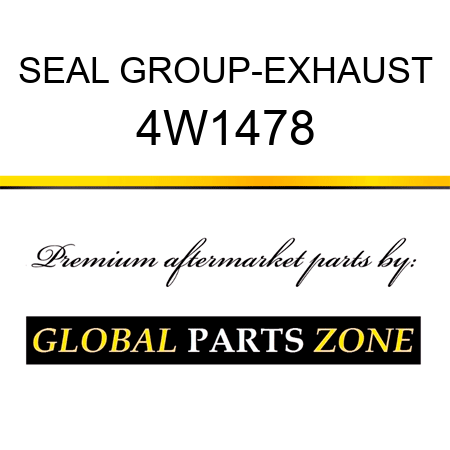 SEAL GROUP-EXHAUST 4W1478