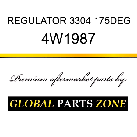 REGULATOR 3304 175DEG 4W1987