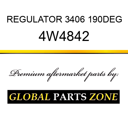 REGULATOR 3406 190DEG 4W4842