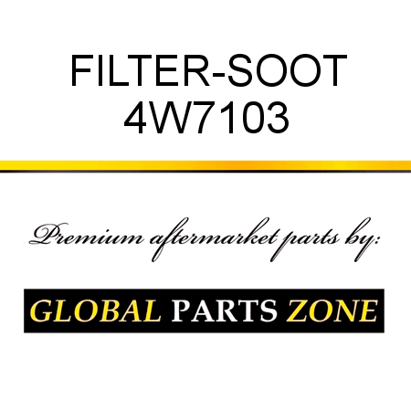 FILTER-SOOT 4W7103