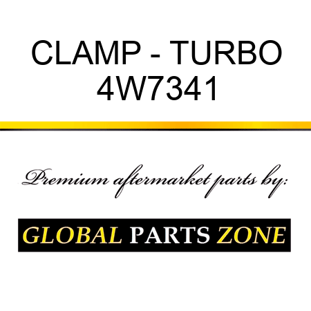 CLAMP - TURBO 4W7341