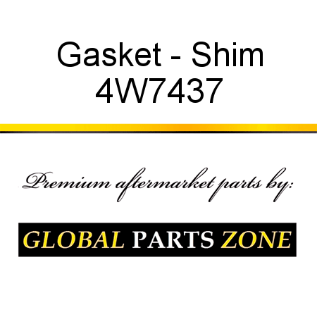 Gasket - Shim 4W7437