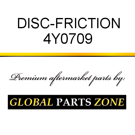 DISC-FRICTION 4Y0709