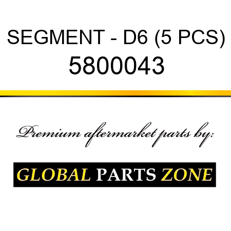 SEGMENT - D6 (5 PCS) 5800043