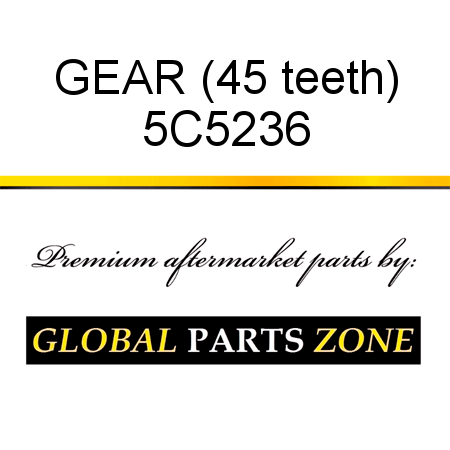GEAR (45 teeth) 5C5236