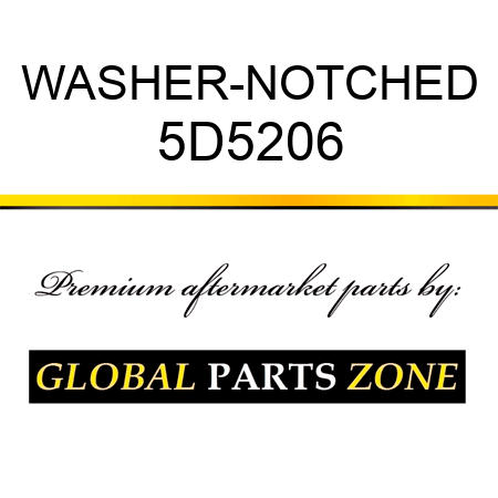 WASHER-NOTCHED 5D5206