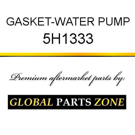 GASKET-WATER PUMP 5H1333