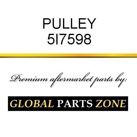 PULLEY 5I7598