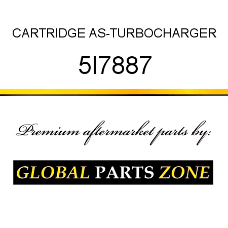 CARTRIDGE AS-TURBOCHARGER 5I7887