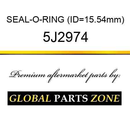 SEAL-O-RING (ID=15.54mm) 5J2974