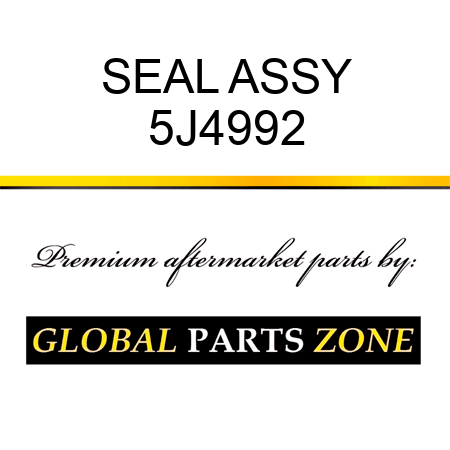 SEAL ASSY 5J4992