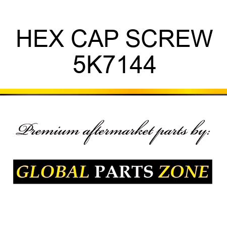HEX CAP SCREW 5K7144
