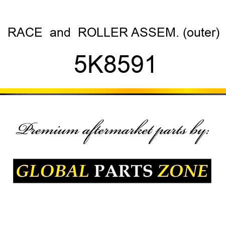 RACE & ROLLER ASSEM. (outer) 5K8591