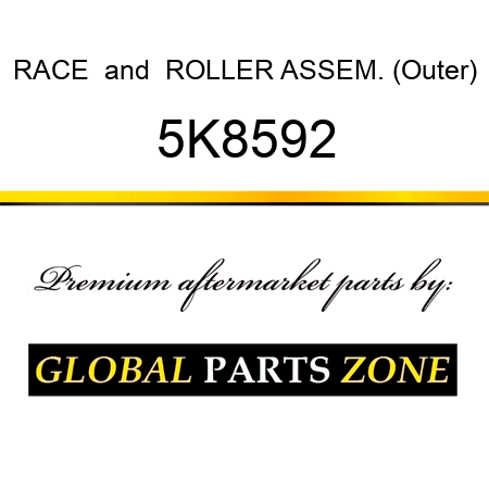 RACE & ROLLER ASSEM. (Outer) 5K8592