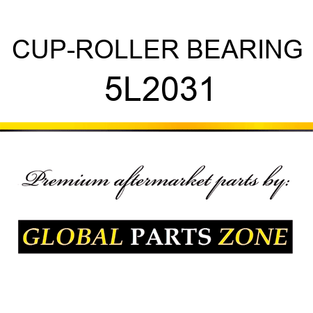 CUP-ROLLER BEARING 5L2031