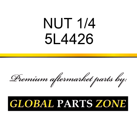 NUT 1/4 5L4426