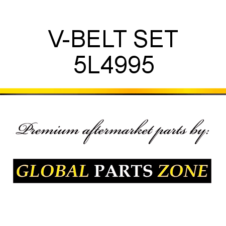 V-BELT SET 5L4995