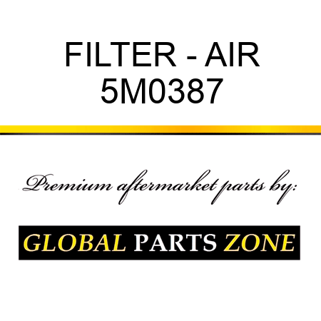 FILTER - AIR 5M0387