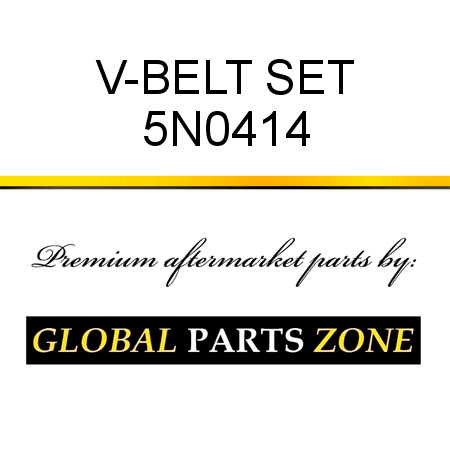 V-BELT SET 5N0414