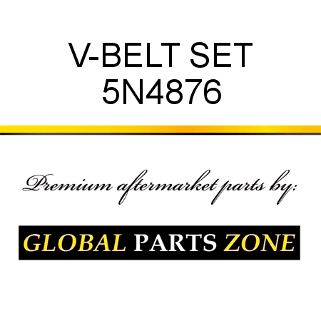 V-BELT SET 5N4876