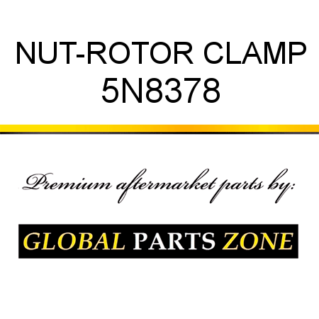 NUT-ROTOR CLAMP 5N8378