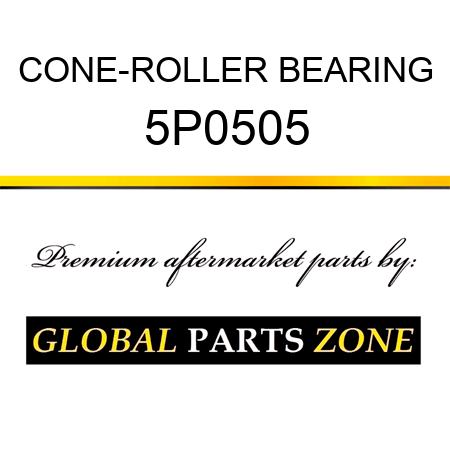 CONE-ROLLER BEARING 5P0505