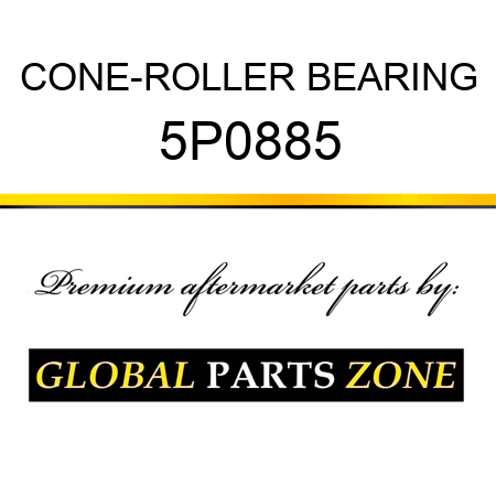 CONE-ROLLER BEARING 5P0885