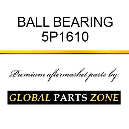BALL BEARING 5P1610