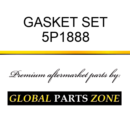 GASKET SET 5P1888