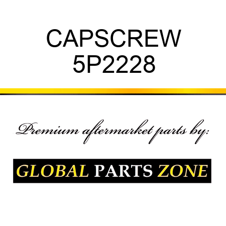 CAPSCREW 5P2228