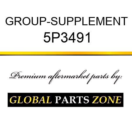 GROUP-SUPPLEMENT 5P3491