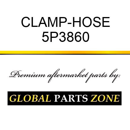 CLAMP-HOSE 5P3860