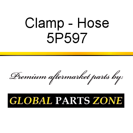 Clamp - Hose 5P597