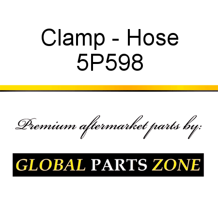 Clamp - Hose 5P598