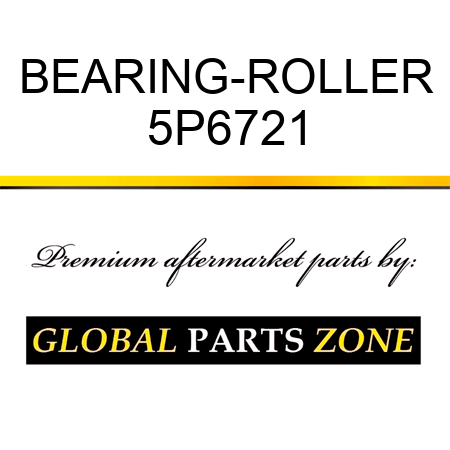 BEARING-ROLLER 5P6721