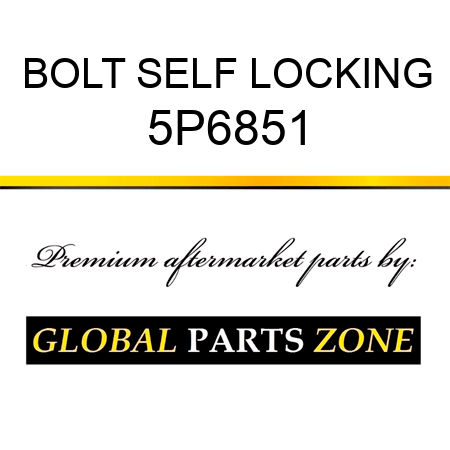BOLT SELF LOCKING 5P6851