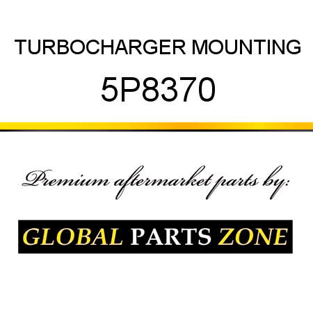 TURBOCHARGER MOUNTING 5P8370