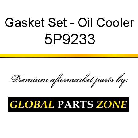 Gasket Set - Oil Cooler 5P9233