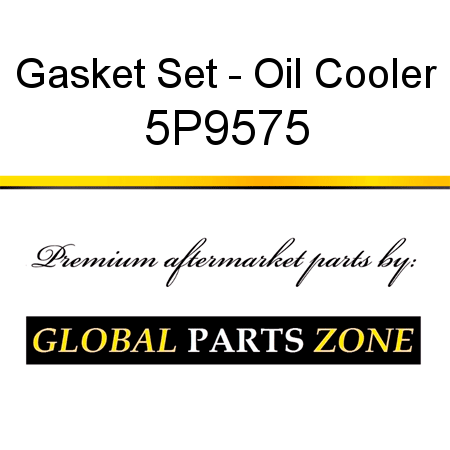 Gasket Set - Oil Cooler 5P9575