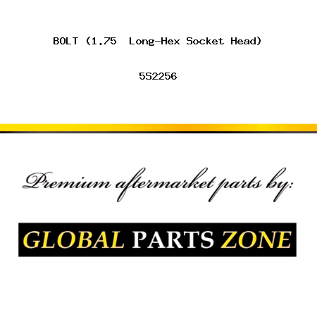 BOLT (1.75  Long-Hex Socket Head) 5S2256