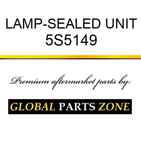 LAMP-SEALED UNIT 5S5149