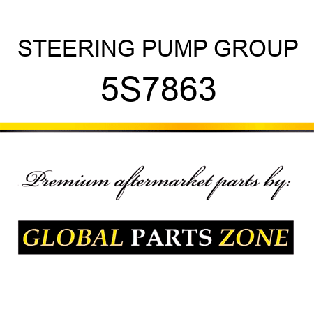 STEERING PUMP GROUP 5S7863