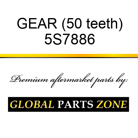 GEAR (50 teeth) 5S7886